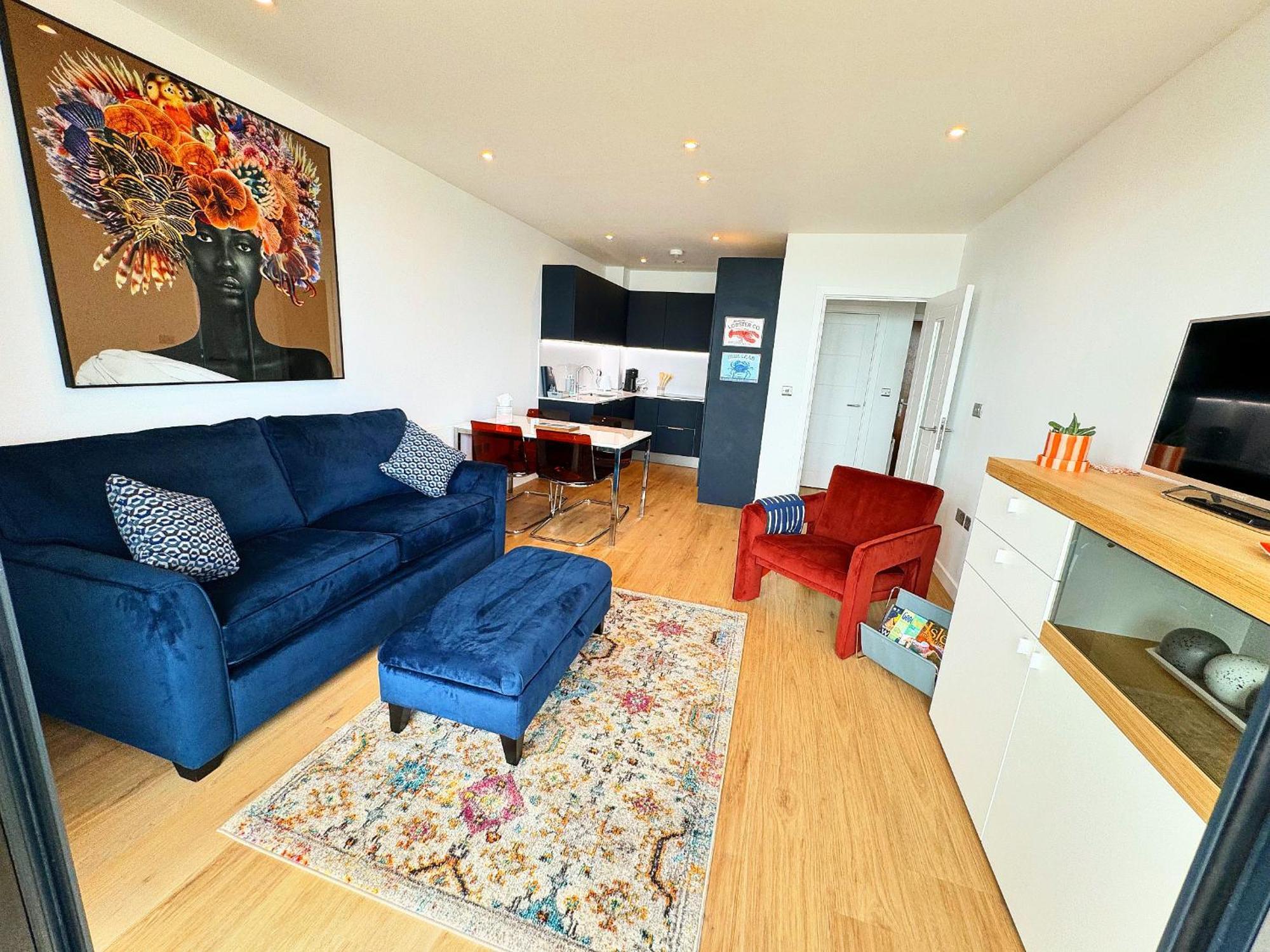 Stunning Beach Front Apartment With Sea Views, Free Parking & Balcony Ramsgate Exteriér fotografie